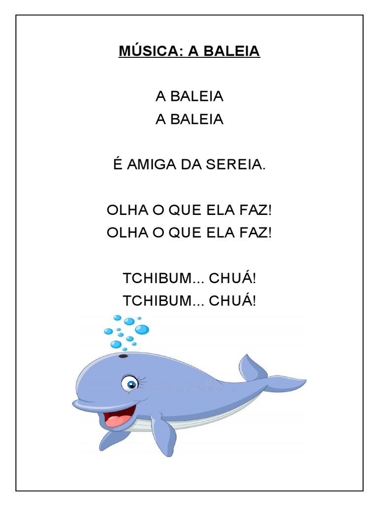 Música - A Baleia | PDF | Arte