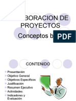 Elaboracion de Proyectos