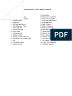 Daftar Absensi Panitia & Peserta Webinar Bpi4b