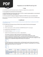 2026 FIH Hockey World Cup Qualification | PDF | Sports Competitions ...