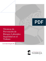 3-Técnicas de Prevencion de Riesgos Lborales Sguridsad en El Trabajo, Ergonomia y Psicologia Aplicada