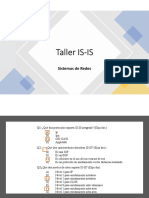 Taller IS-IS (RESOLUCIÓN)