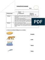 Prueba Inicio Lecto Escritura