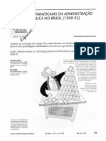 Os Paradigmas Da Administração Pública No Brasil