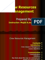 Crew Resources Management Majid