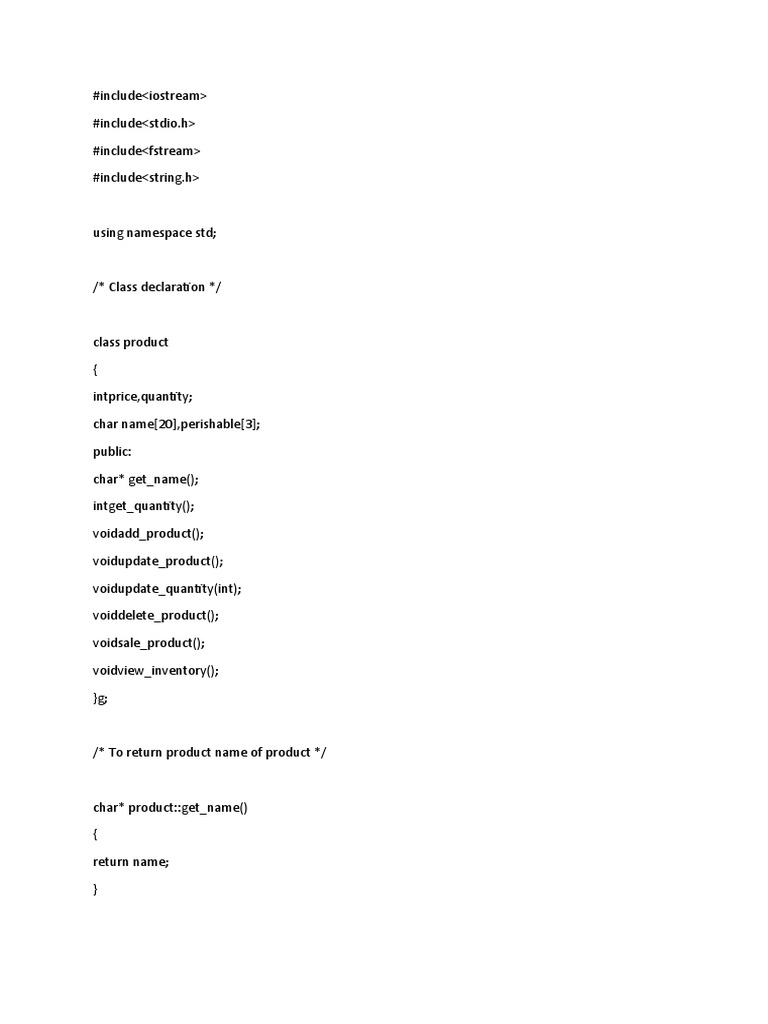 Shopping CPP | PDF | Object Oriented Programming | Computer Programming