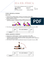 Test de Fuerza Abdominal