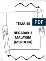 Tema 45 Negaraku Malaysia - Merdeka (14 MS)