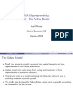 MA Macroeconomics 11. The Solow Model: Karl Whelan