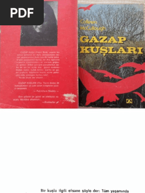 Colleen Mccullough Gazap Kuslari Pdf