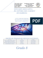 Guía 1 Octavo Periodo 3 Naturales y Edufisica