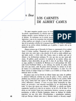Vargas Llosa Los Carnets de Albert Camus 252feje