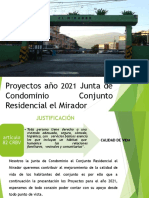 Proyectos Año 2021 Junta de Condominio Conjunto Residencial-1