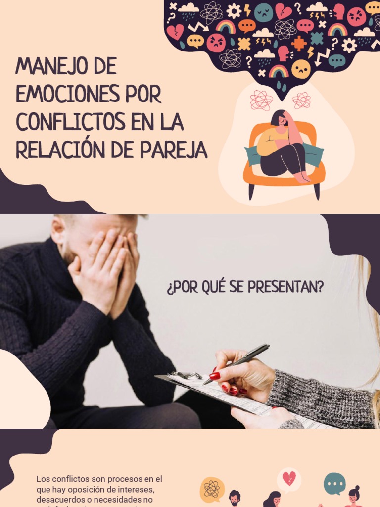 MANEJO DE EMOCIONES POR CONFLICTOS EN LA RELACIÓN DE PAREJA | PDF