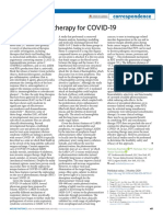 Photodynamic Therapy For COVID-19: Correspondence