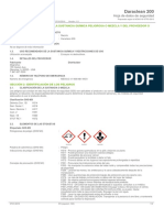 Daraclean 200 Hoja de datos de seguridad