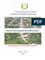 Plano Municipal de Educação de Bonito - PA (2015 - 2025)