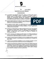 Reglamento de Gestion Del Suministro de Med. y Control Adm Financiero