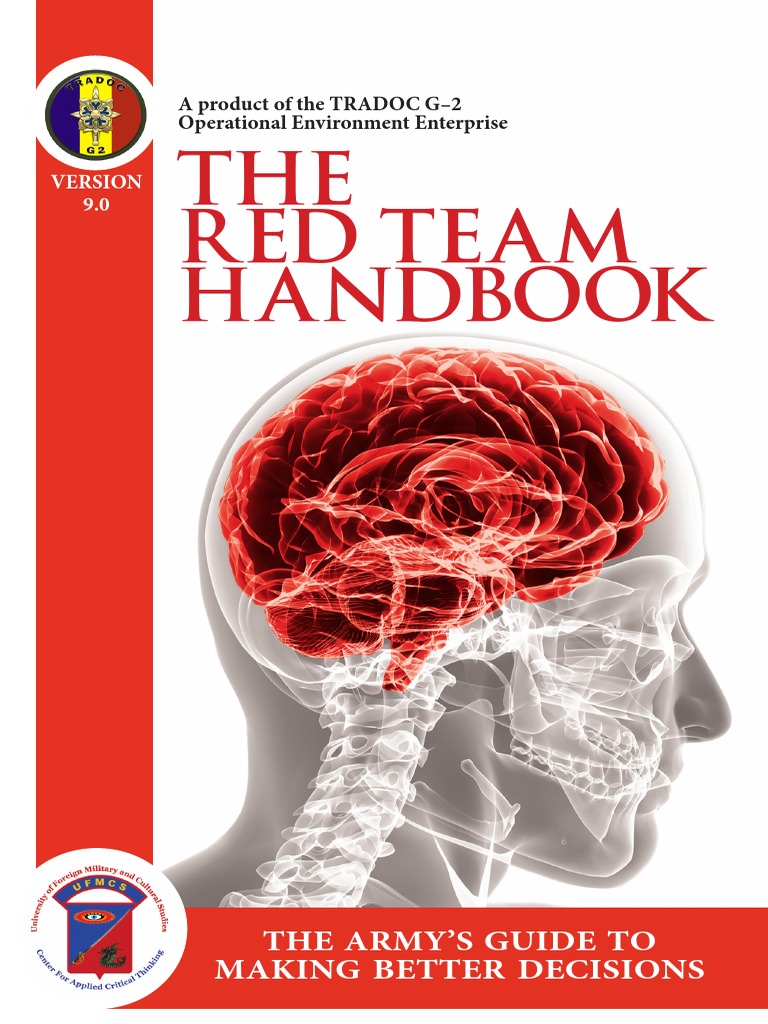 Red Team Handbook 9.0 Edited 2019 | PDF | Mental Processes ...