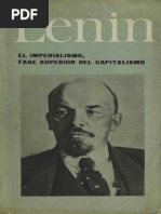 V. I. Lenin - El Imperialismo, Fase Superior Del Capitalismo-Progreso (1966)