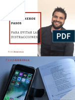 Los Primeros Pasos para Evitar Las Distracciones