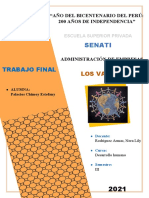 Senati: Trabajo Final