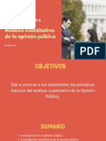 Análisis Cuantitativo de La Opinion Publica