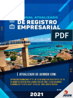 Manual de Registro Empresarial Da Juceb 2021