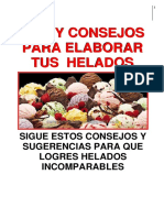 01. Tips y Consejos Para Elaborar Tus Helados