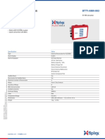 BD418 External - Annunciator - BTTY ANN 003 Fiplex