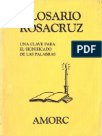 Glosario Rosacruz (1981) Quinta Edición