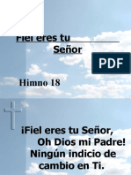 H - 018 Fiel Eres Tu Señor