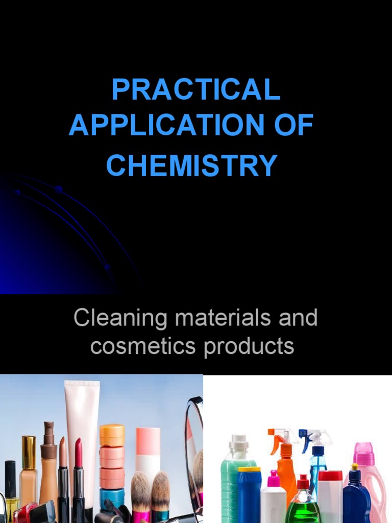 Chemistry in Cleaning and Cosmetics | PDF | Hydrochloric Acid | Soap