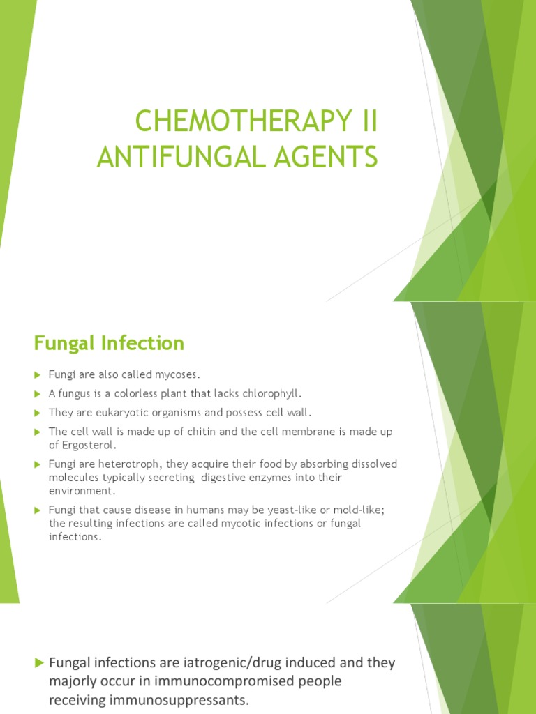 Antifungal Agents PDF Medical Treatments Medicinal Chemistry