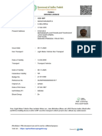 Form 6 Driving Licence 15311997