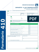 Impuesto A Las Transacciones: El Tiluchi S.R.L