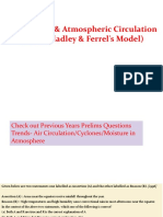 Air Pressure & Atmospheric Circulation (Winds, Hadley & Ferrel's Model)