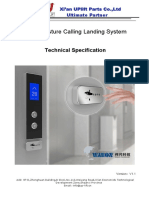 Hand Gesture Calling Landing System: Technical Specification