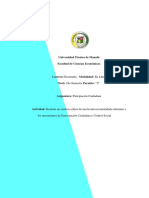 Analisis Crítico de Mecanismo de Participación Ciudadana y Control Social