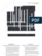 Imprimir Crucigrama - Educación Por Competencias (Competencias - Colesh Universidad - Competencias en Educación Preescolar)