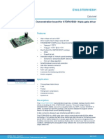 Demonstration Board For STDRIVE601 Triple Gate Driver: Evalstdrive601