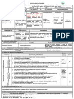 3 SESION de Aprendizaje 1er Año