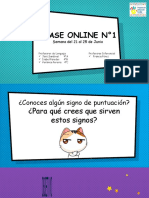 4- CLASE 1 SIGNOS DE PUNTUACIÓN