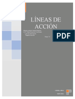 Líneas de Acción