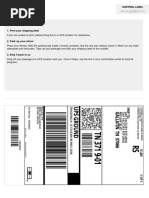 QVC Return Label Instructions | PDF