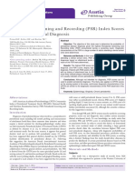 Austin: Periodontal Screening and Recording (PSR) Index Scores Predict Periodontal Diagnosis