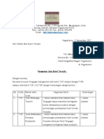 Daftar Alat Bukti Tergugat