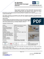 Sidewall Horizontal Extended Coverage - 15mm GW-DD F2 WWHEC QR (SH035 1001 F)