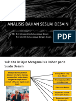 Menganalisis Bahan Pada Suatu Desain