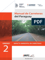 Manual de Carreteras Del Paraguay Revision 2020 - Unidad 2 - Impacto Ambiental en Carreteras